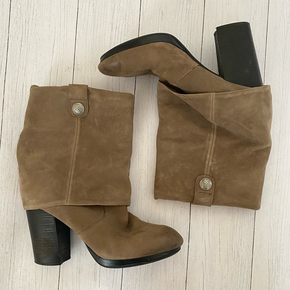Vince Camuto Shoes - VINCE Camuto Brown Leather Ankle Boots